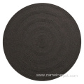 Grey Large big Round wool Rug